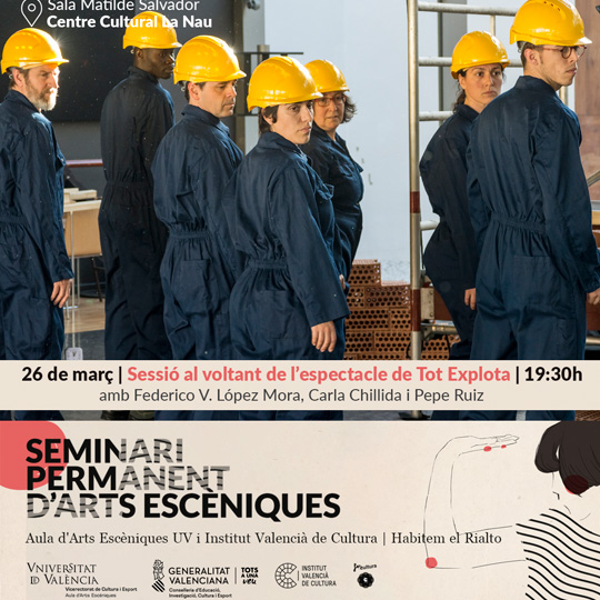 Tot Explota. Seminari d´Arts Escèniques. 26/03/2019. Centre Cultural La Nau. 19:30 h